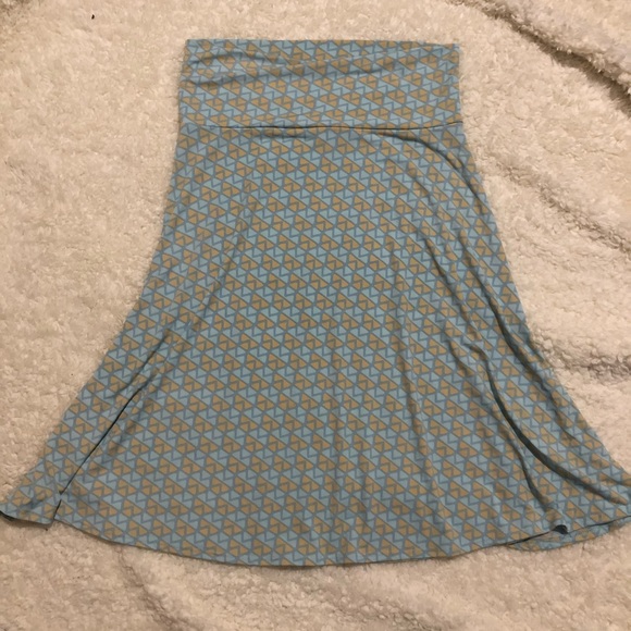 Lularoe Azure Skirt Size M - Picture 1 of 3